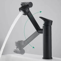 Innovative Bathroom Tap - TwistFlow-Black-State of Style