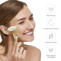 Instant Glow Gua Sha & Jade Roller Set-Groen-State of Style