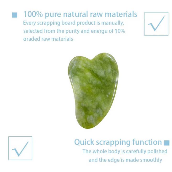 Instant Glow Gua Sha & Jade Roller Set-Groen-State of Style