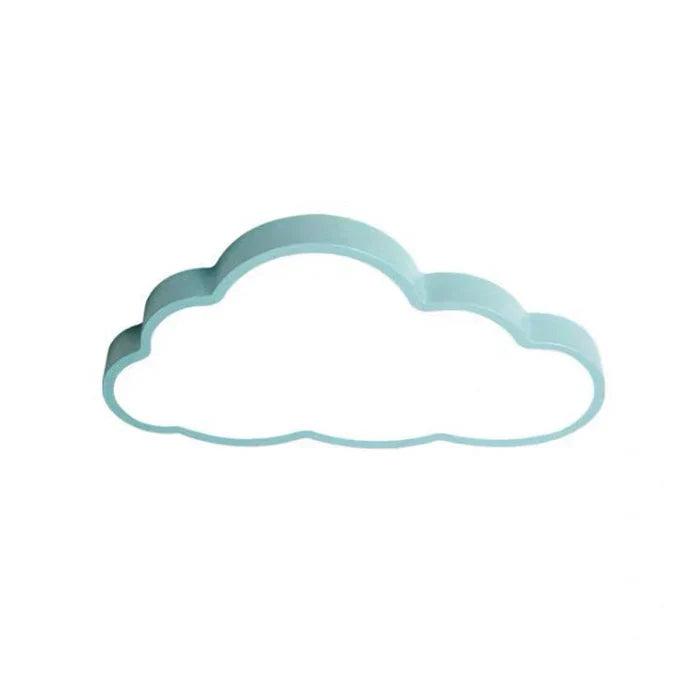 LED Ceiling Light for Children's Rooms - CloudLight-Blue-49 cm-Warm White-State of Style