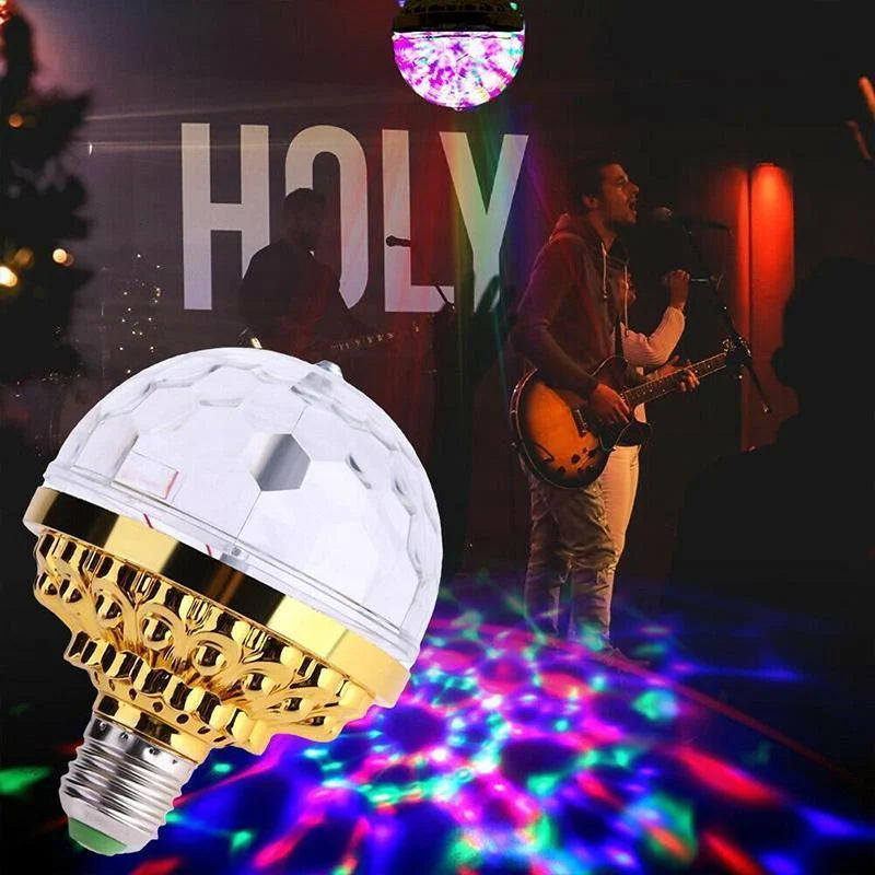 LED Disco Party Lamp – PartyGlow Spin-State of Style