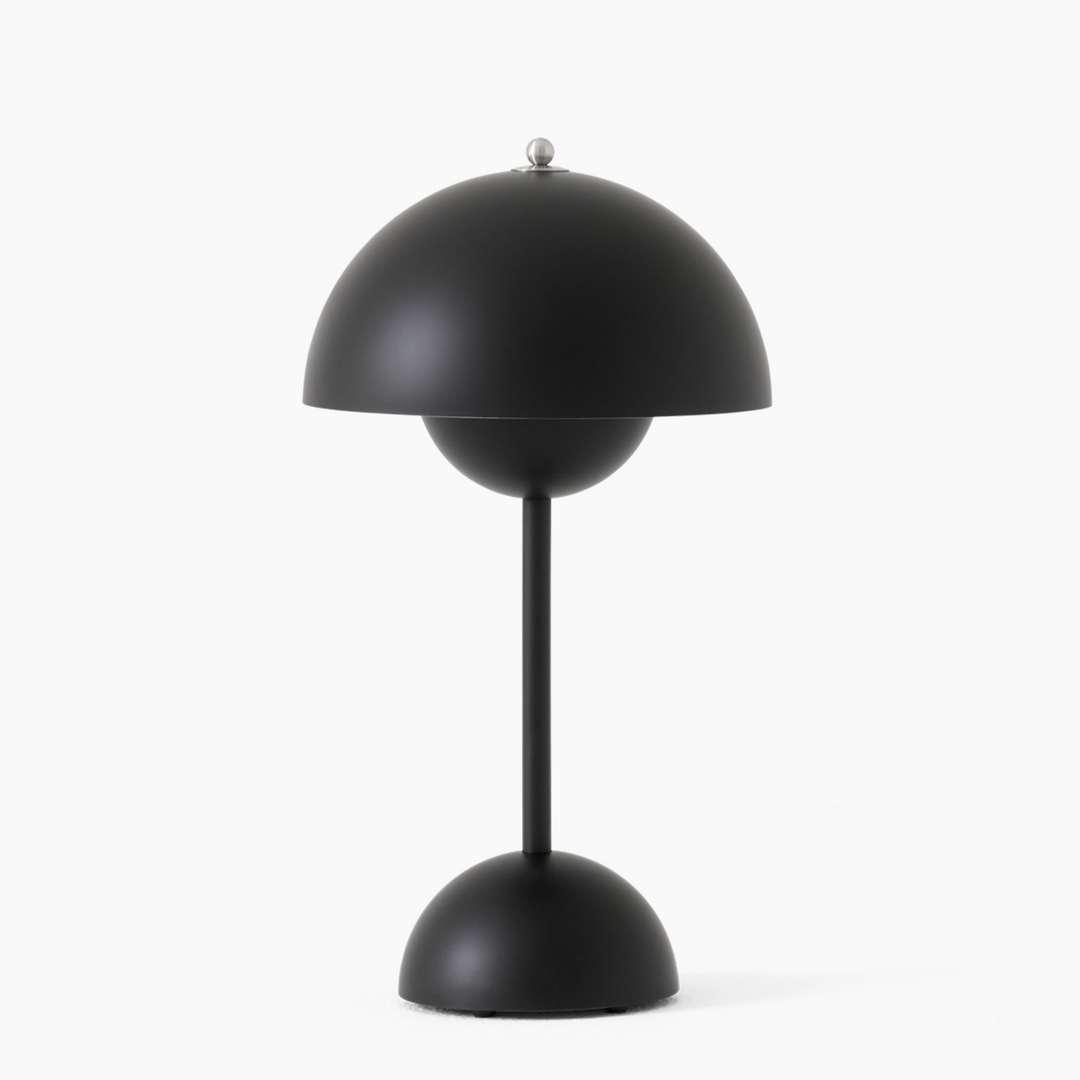 LED Table Lamp - LumiSphere-Black-State of Style