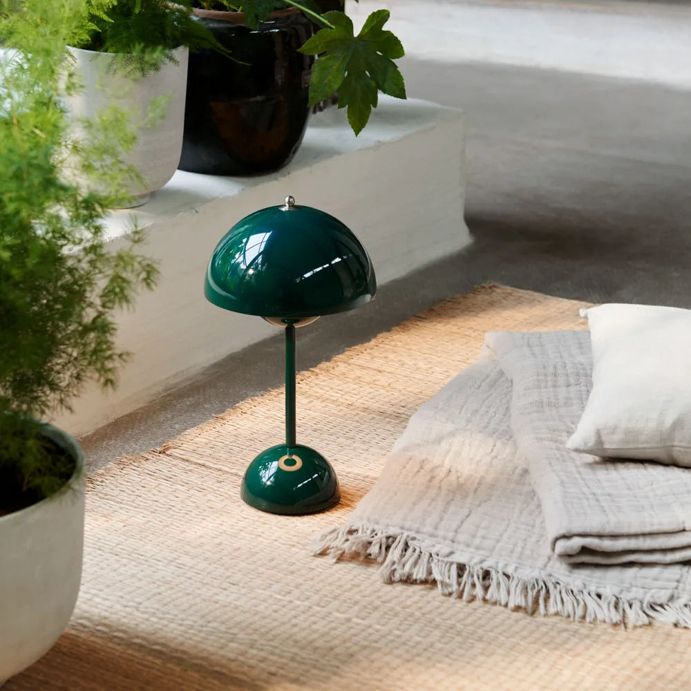 LED Table Lamp - LumiSphere-Grey-State of Style