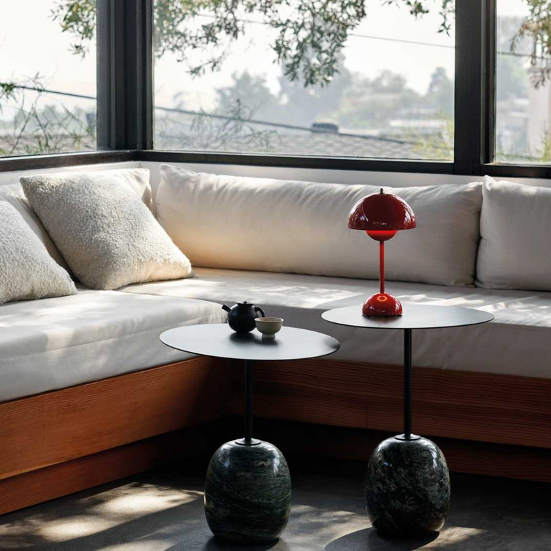 LED Table Lamp - MoonGlow-White-State of Style