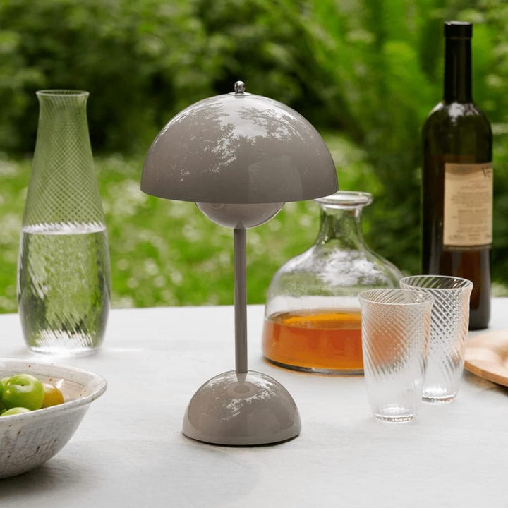 LED Table Lamp - MoonGlow-White-State of Style