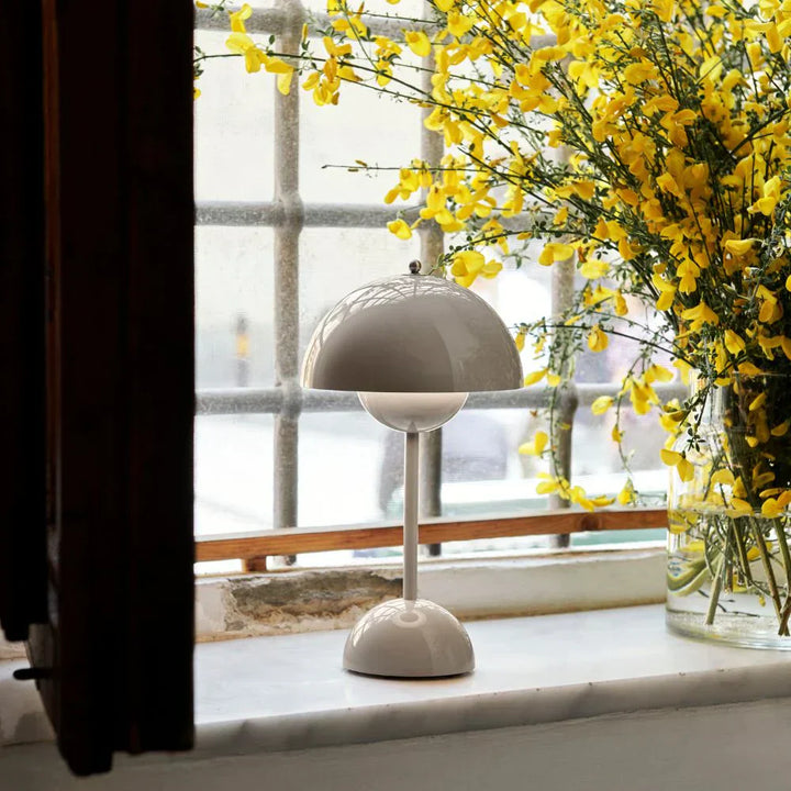 LED Table Lamp - MoonGlow-White-State of Style