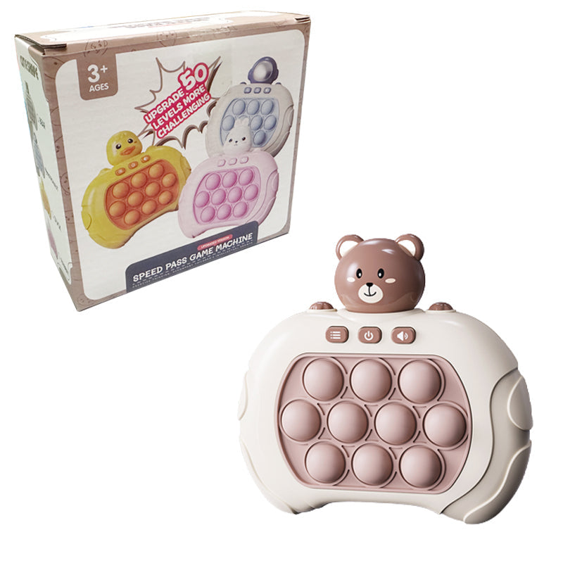 Light-Up Reflex Game - Pop Reflex Challenge-Bear-State of Style