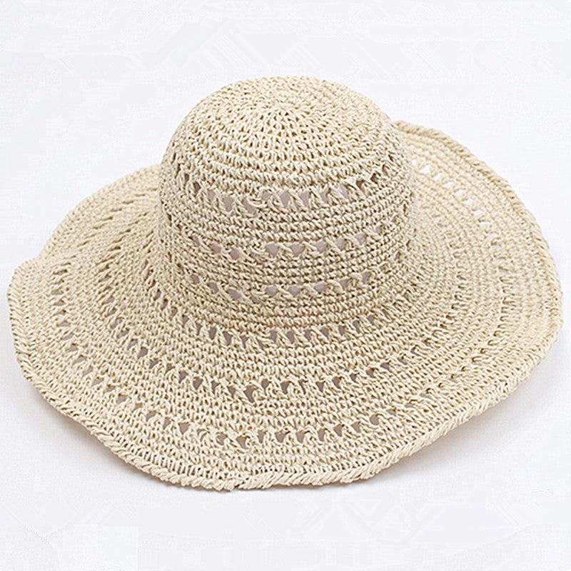 Lightly falling retro flat summer hat – Emma-E-State of Style