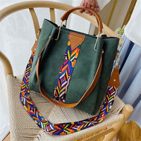 Spacious PU Leather Everyday Carry Tote