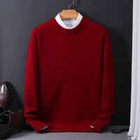Luxurious Cashmere Sweater for Men - Oliver-Red-S-State of Style