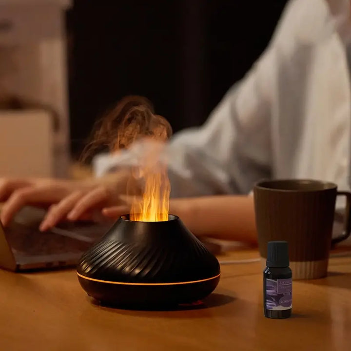 Luxury Aroma Diffuser - LumoMist-Black-State of Style