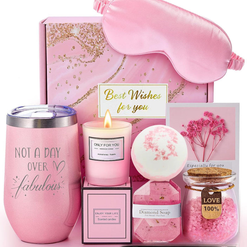 Luxury Bath Gift Set - BloomBath-Pink-State of Style