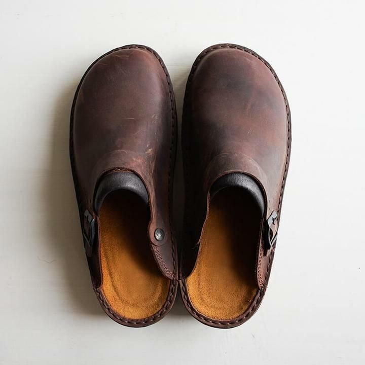 Luxury leather slippers for men – Elias-Brown-6-State of Style