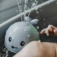 Magical Whale for Bath Fun - SplashWhale-Grey-State of Style