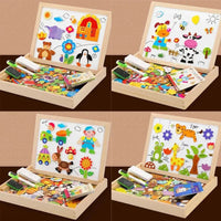 Magnetic Double-Sided Chalkboard Set - MiniArt Studio-Option A-State of Style