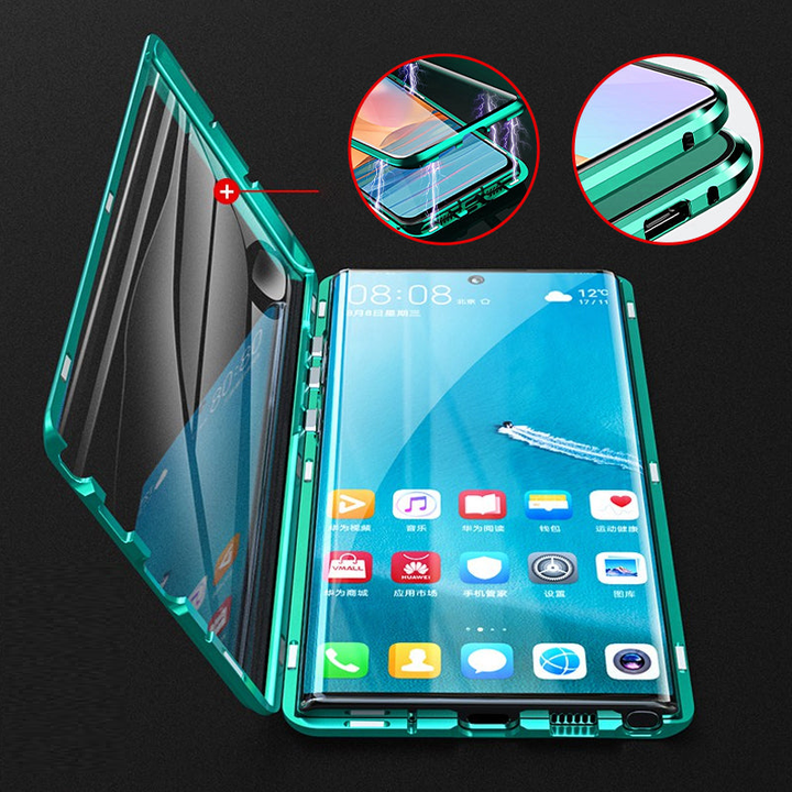 Magnetic Phone Protective Case - TitanGuard-Black-State of Style