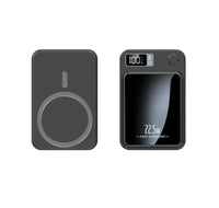 Magnetic Wireless Power Bank - MagCharge Mini-Black-State of Style