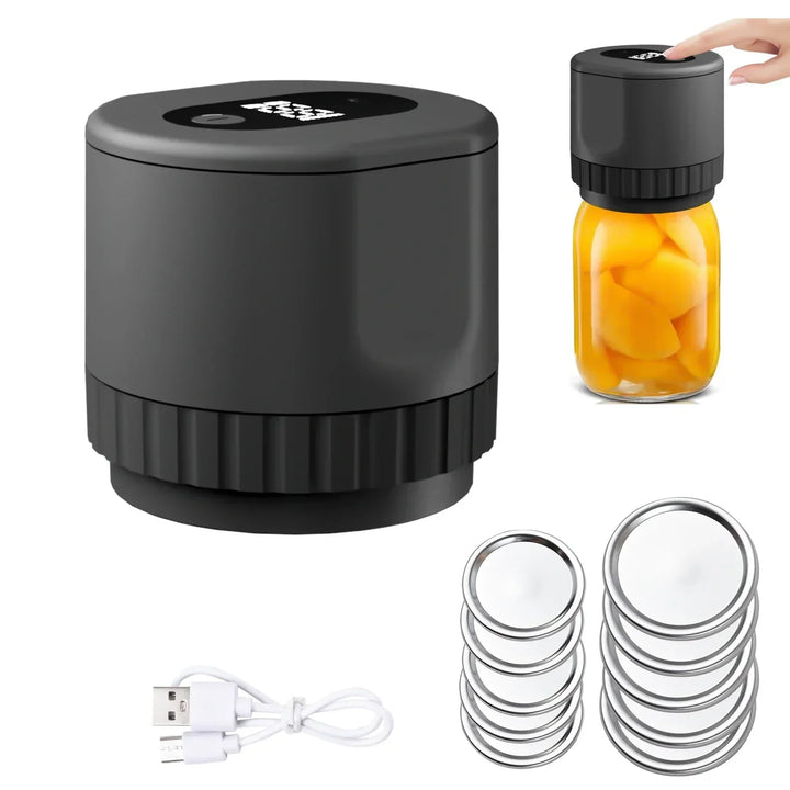Mason Vacuum Sealer - AirLock-Black-State of Style