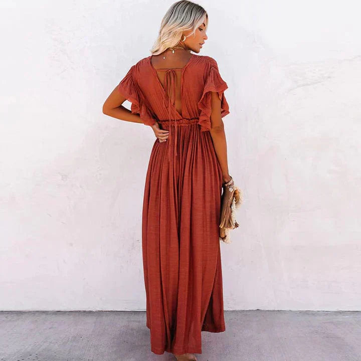 Maxi Beach Dress – Sienna-XS-State of Style