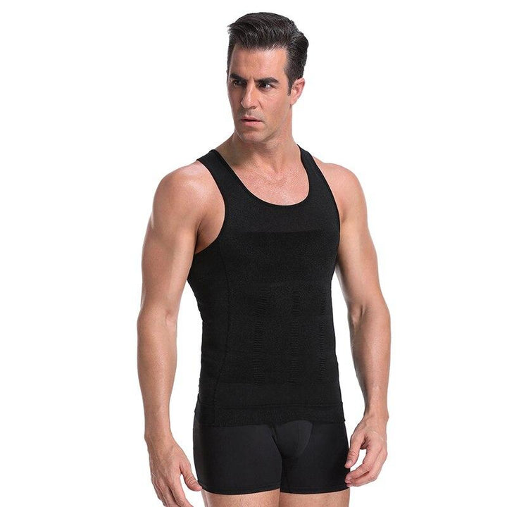 Men's Compression Undershirt – Massimo-Black-S-State of Style