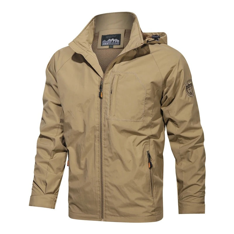 Men's Summer Jacket - Rover-Brown-XS-State of Style