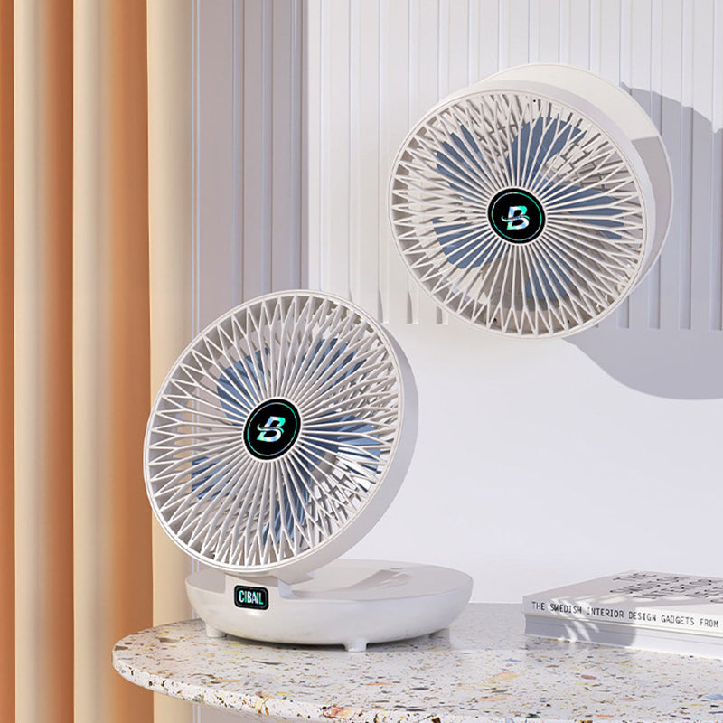 Mini Foldable Fan - CoolBreeze-White-State of Style