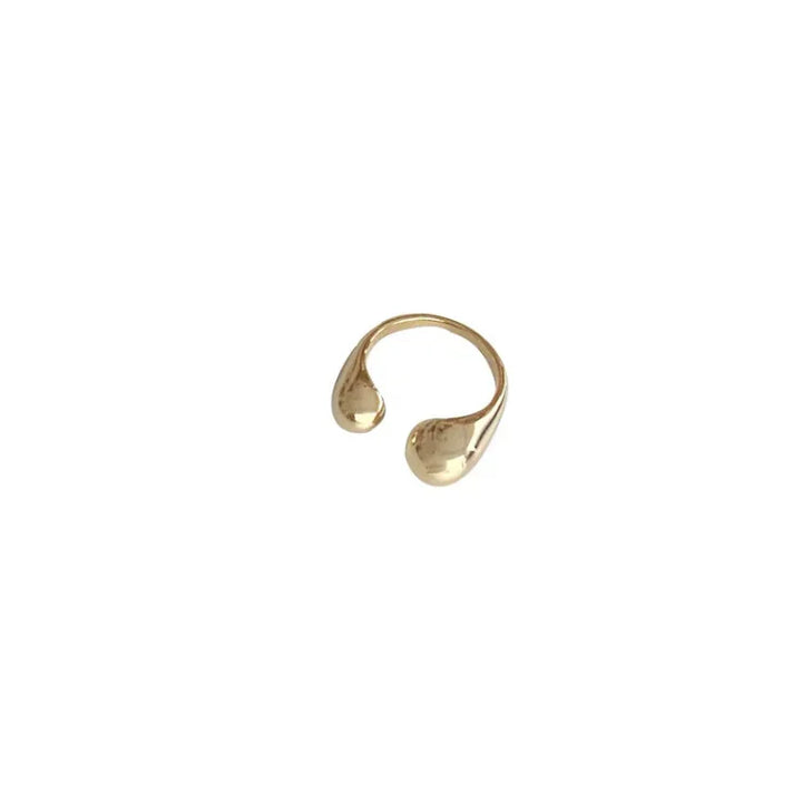 Minimalist Adjustable Ring – Elise-Gold-State of Style