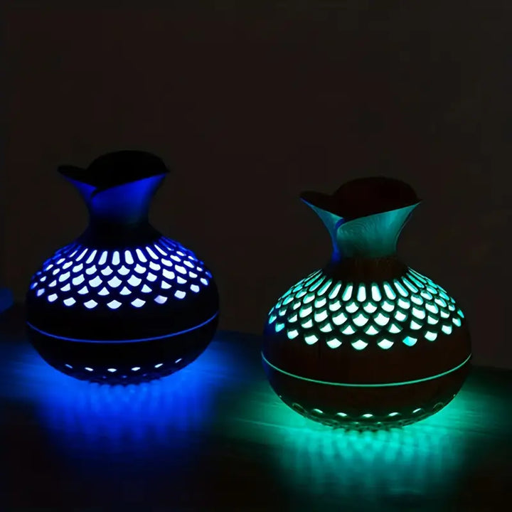 Modern and Stylish Aroma Diffuser - AromaBloom-Brown-State of Style