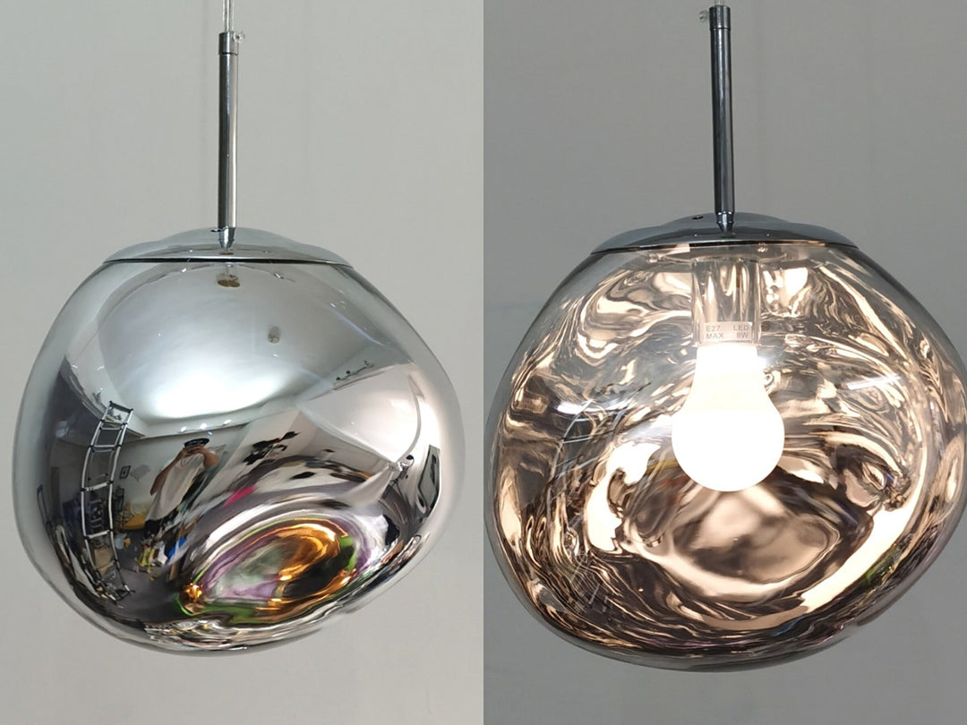 Modern LED Pendant Lamp – Lumaé-Silver-15CM-State of Style