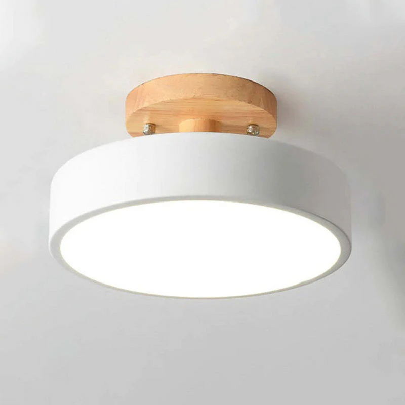 Modern Round LED Ceiling Light - Nova-White-State of Style