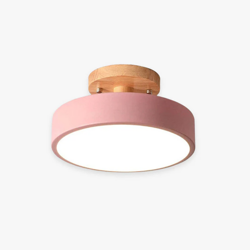 Modern Round LED Ceiling Light - Nova-Wood-State of Style