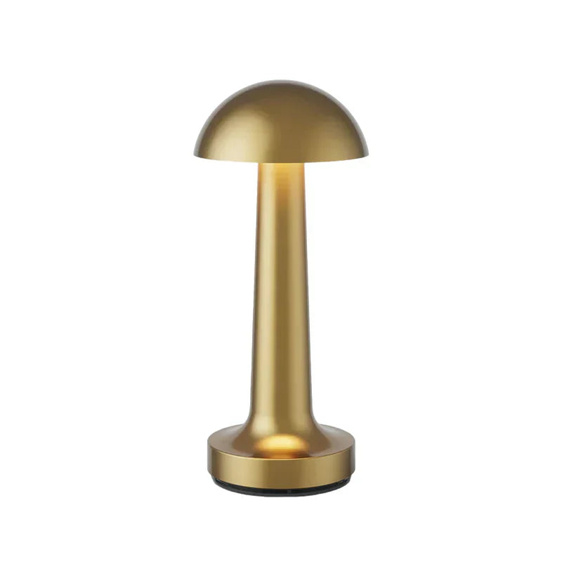 Modern Table Lamp - SleekGlow-Gold/Round-State of Style