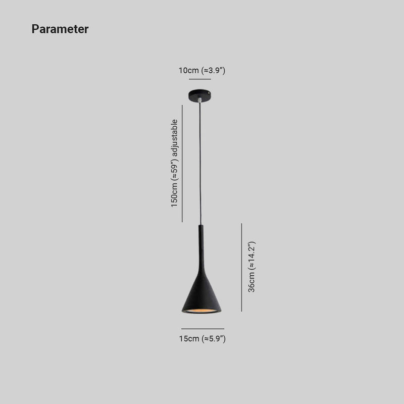 Modern Triangular Pendant Light - Trionda-Black-State of Style