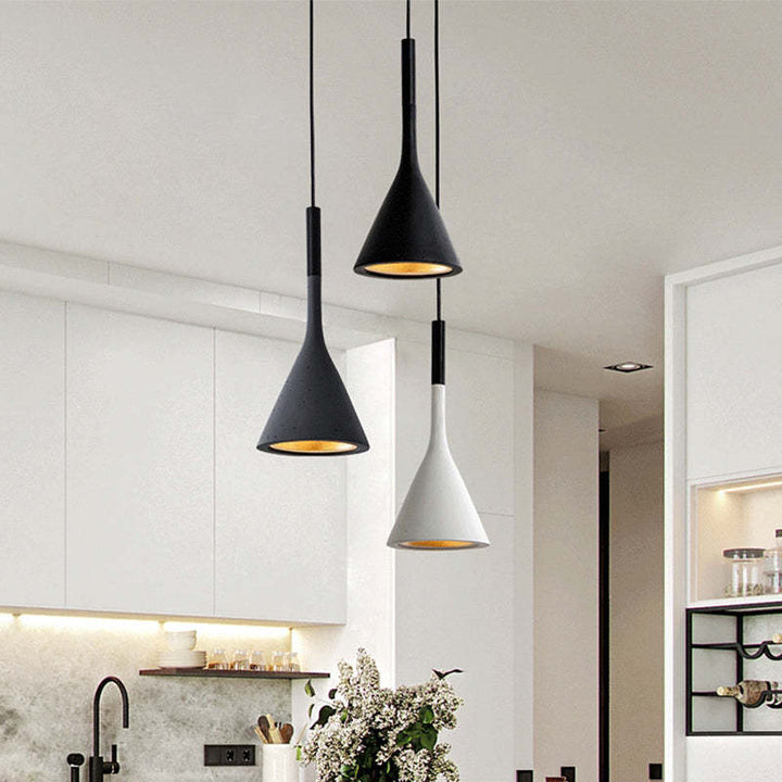 Modern Triangular Pendant Light - Trionda-Blue-State of Style