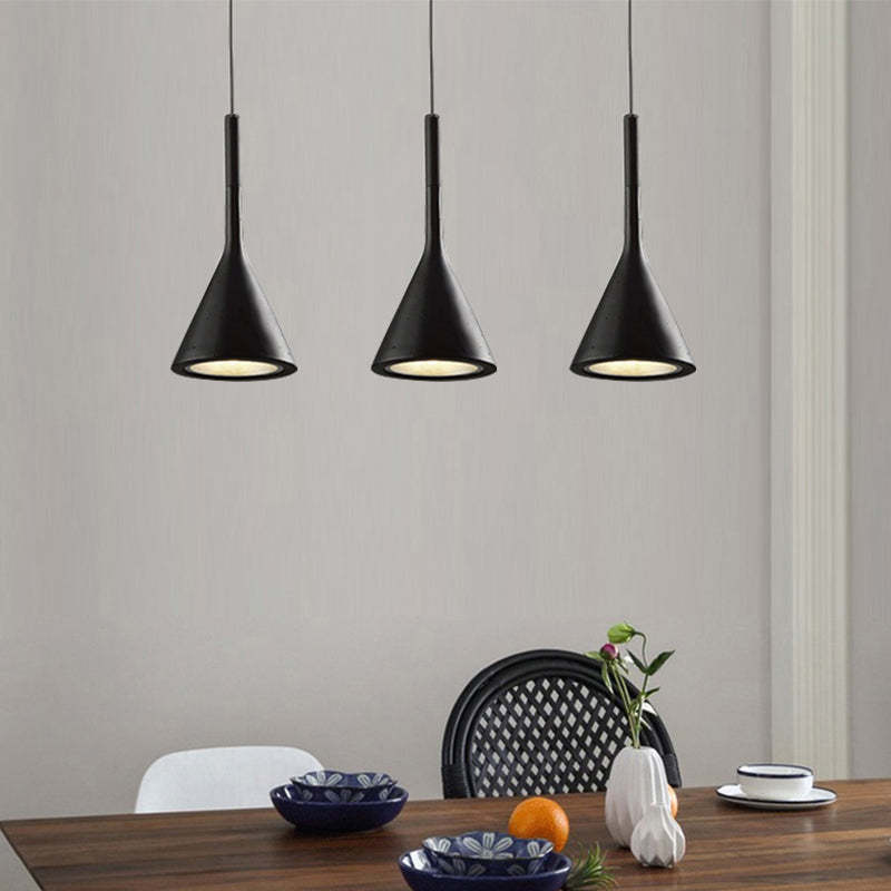 Modern Triangular Pendant Light - Trionda-Green-State of Style