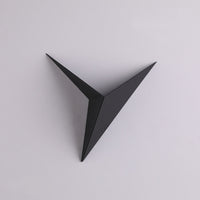 Modern Triangular Wall Lamp - TrigoLux-Black-Cool White-State of Style