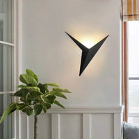 Modern Triangular Wall Lamp - TrigoLux-White-Warm White-State of Style
