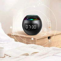 Multifunctional Alarm Clock – GlowBeep Speaker Clock-Pink-State of Style