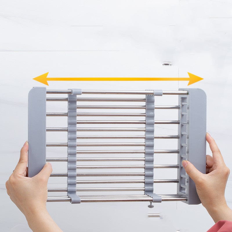 Multifunctional Draining Rack - FlexRack-Grey-State of Style