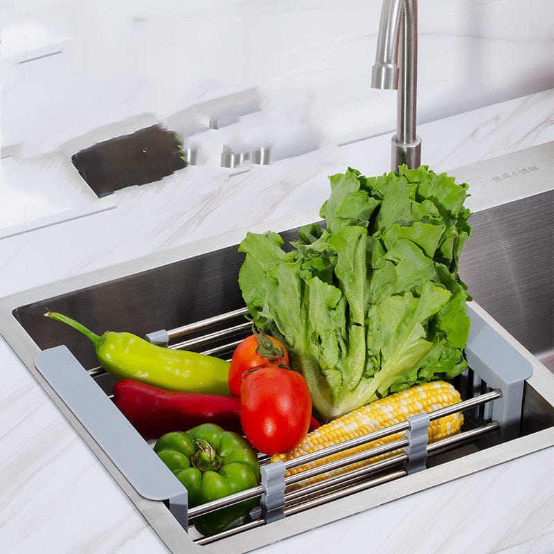 Multifunctional Draining Rack - FlexRack-Grey-State of Style