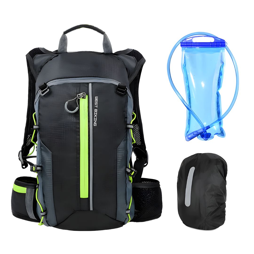 Multifunctional Hydration Backpack - HydroRide-Green-State of Style