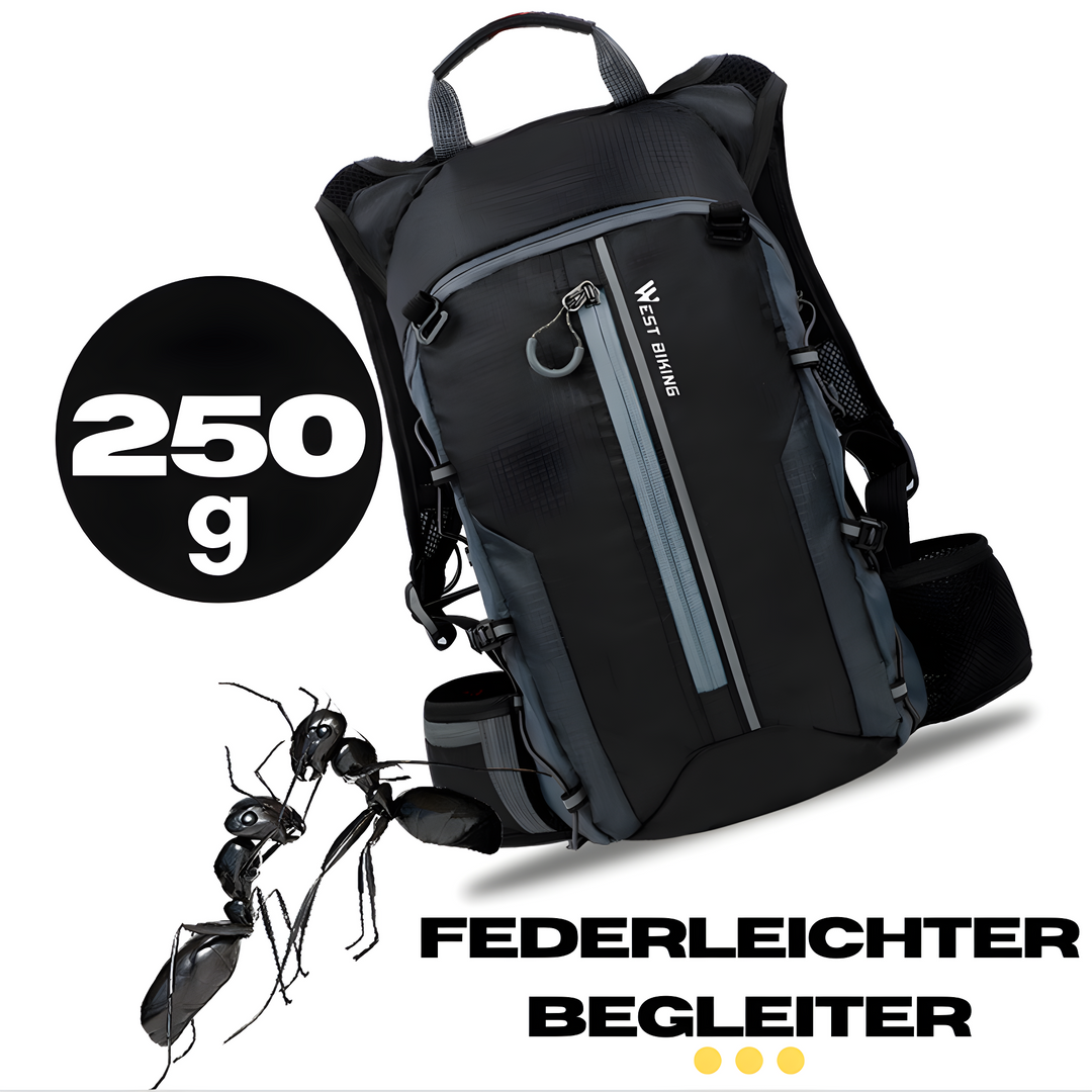 Multifunctional Hydration Backpack - HydroRide-Grey-State of Style