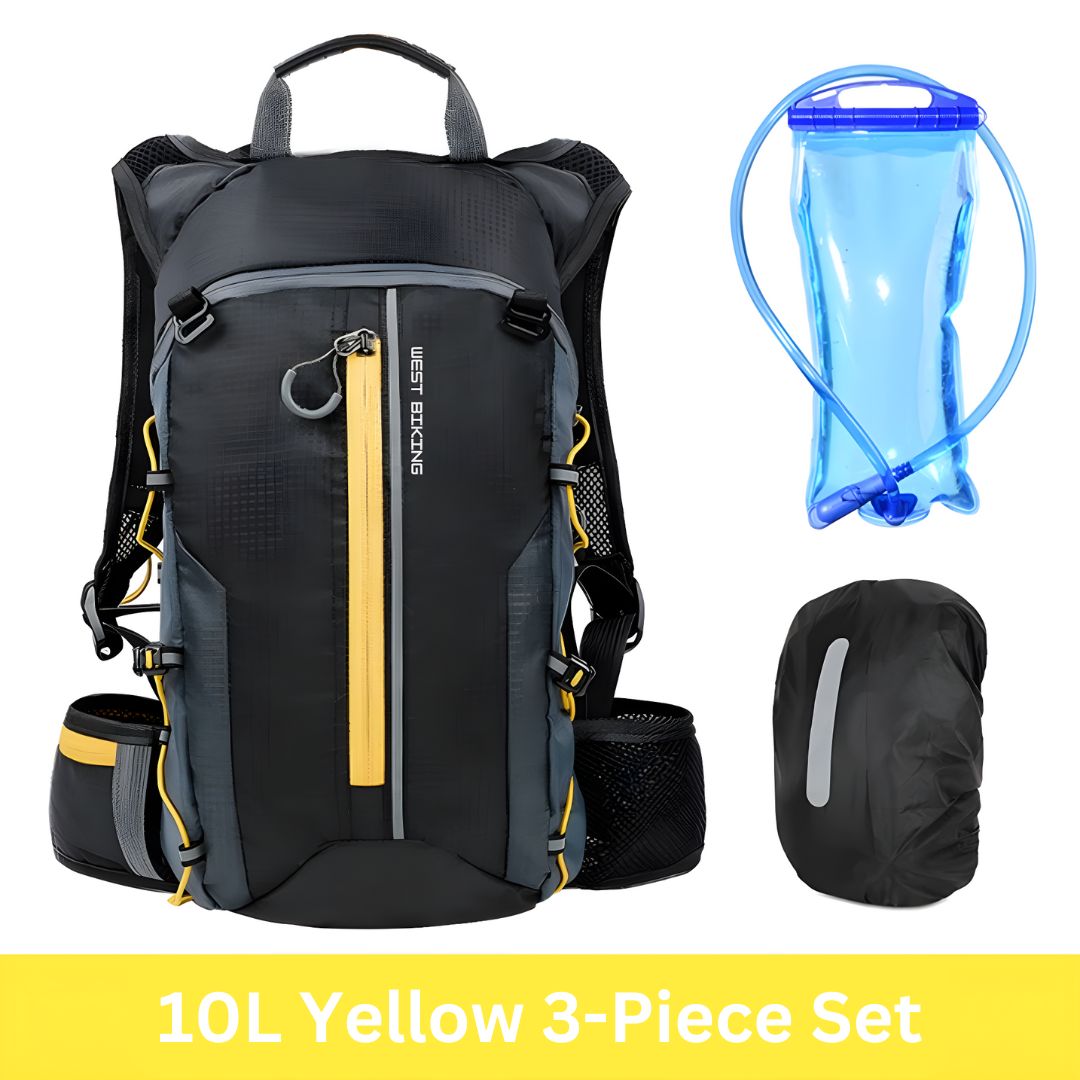 Multifunctional Hydration Backpack - HydroRide-Grey-State of Style