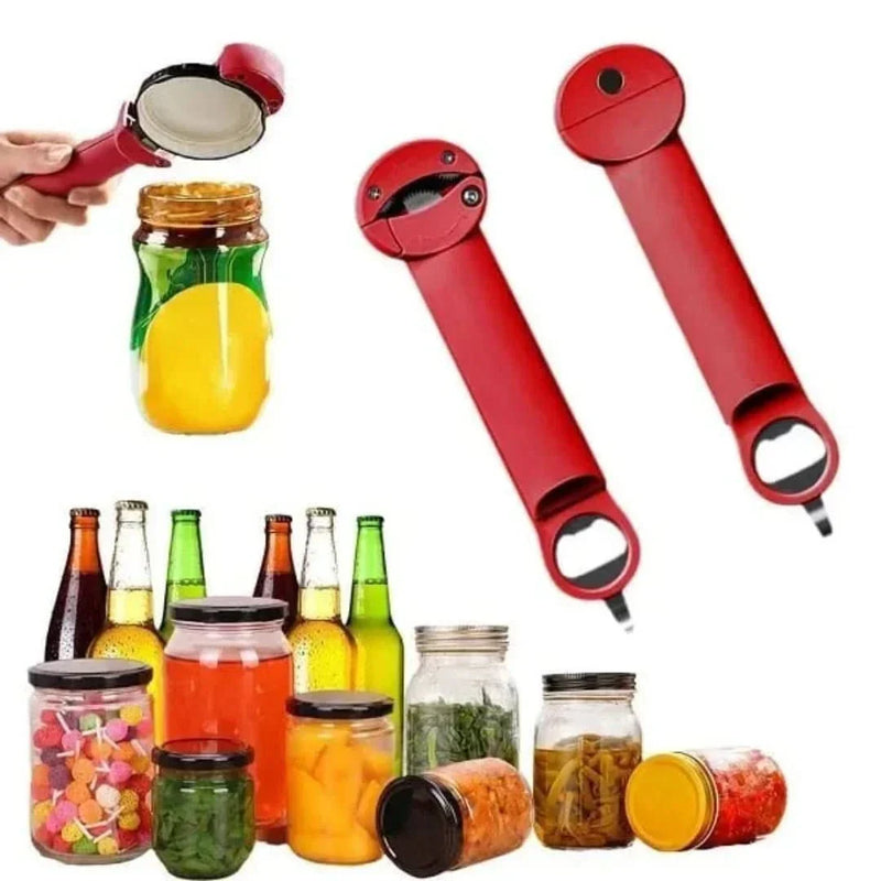 Multifunctional Jar Opener - GripTwist-Red-State of Style