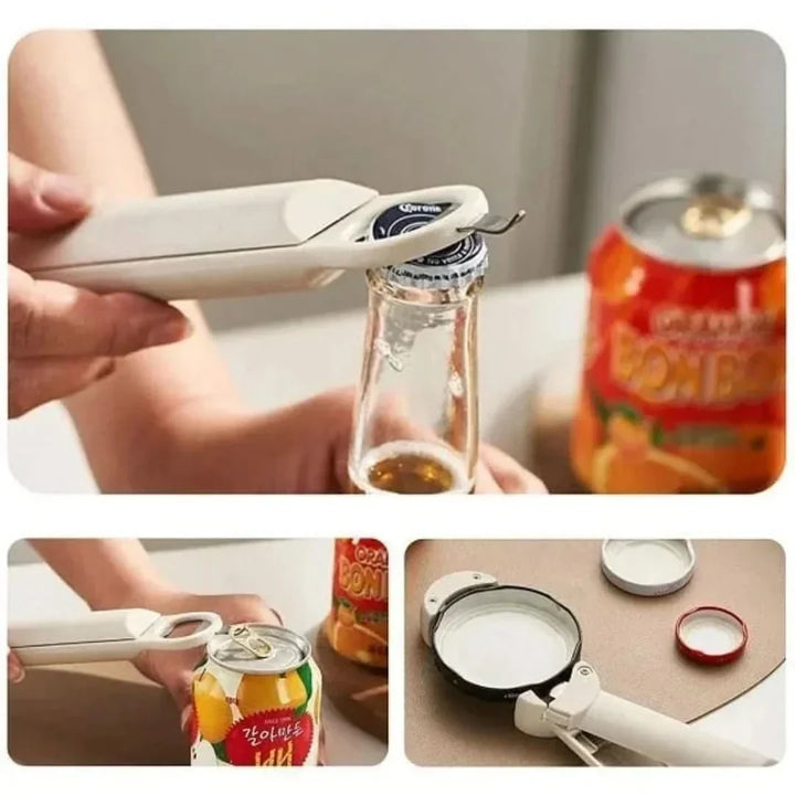 Multifunctional Jar Opener - GripTwist-White-State of Style