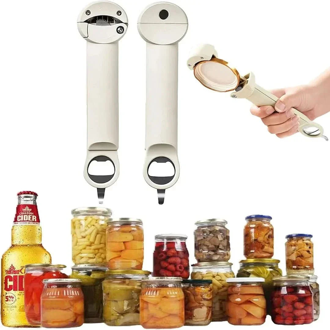 Multifunctional Jar Opener - GripTwist-White-State of Style
