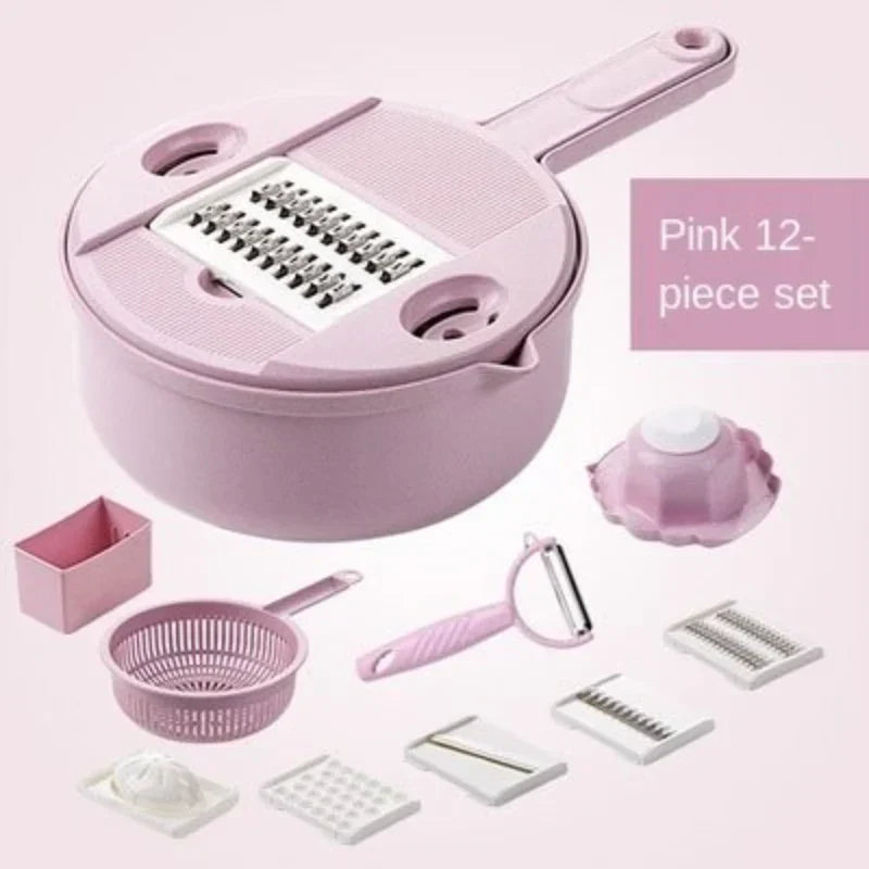 Multifunctional Vegetable Cutter - SliceMaster-Blue-State of Style