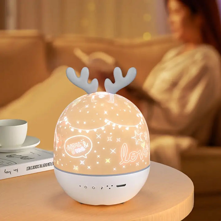 Night Light Star Projector - Dream Light-Lamp Deer-State of Style