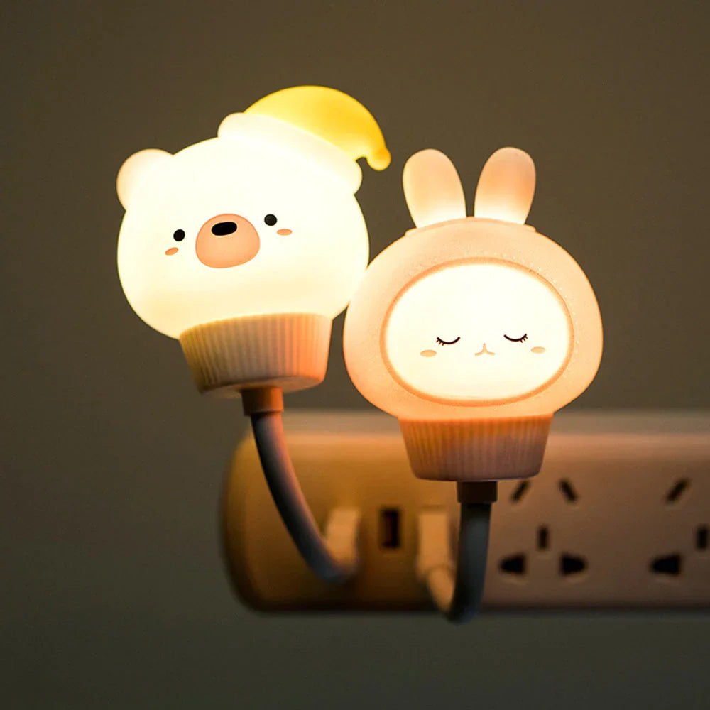 Nightlight with Timer Function - CuddleLight-Cat-State of Style