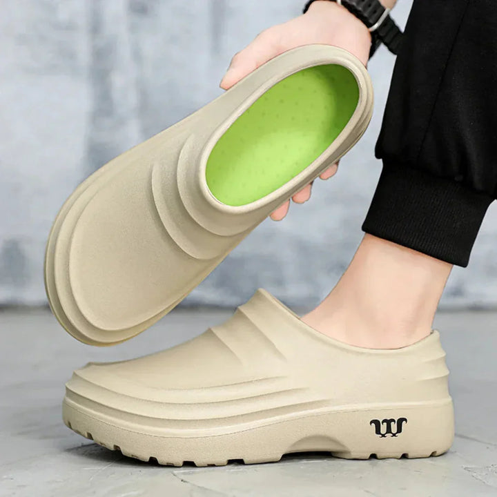 Orthopaedic Waterproof Clogs - AquaStep-Beige-4.5-State of Style